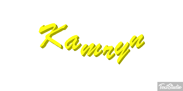 Kamryn Efekt tekstowy
