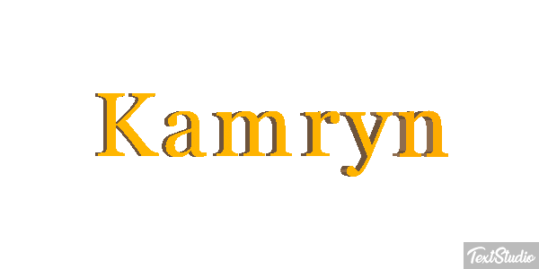 Kamryn Efekt tekstowy