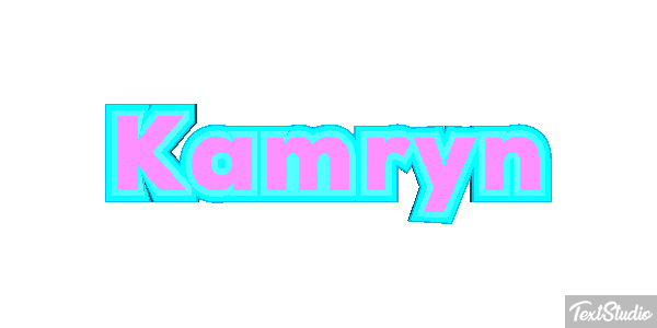 Kamryn Efekt tekstowy