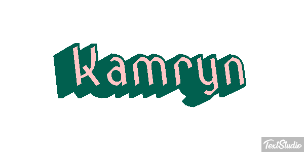 Kamryn Efekt tekstowy