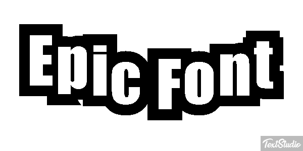 Epic Font Efekt tekstowy