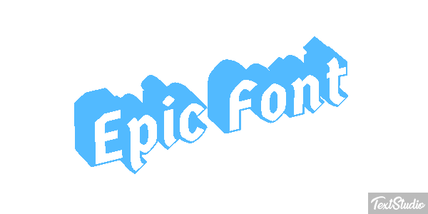 Epic Font Efekt tekstowy