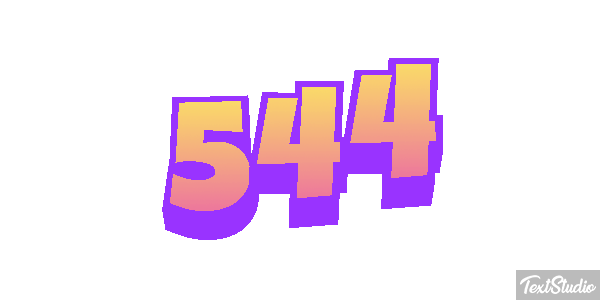 544 Metin efekti