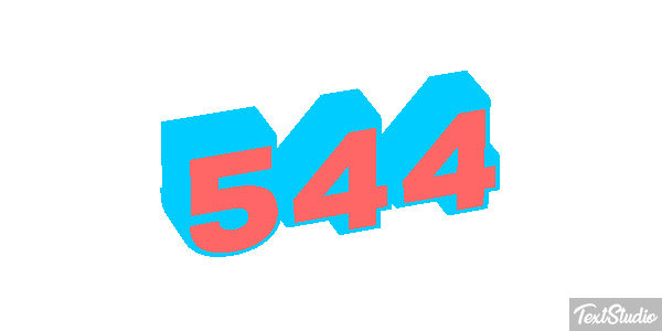 544 Metin efekti