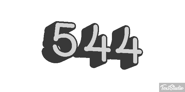 544 Metin efekti