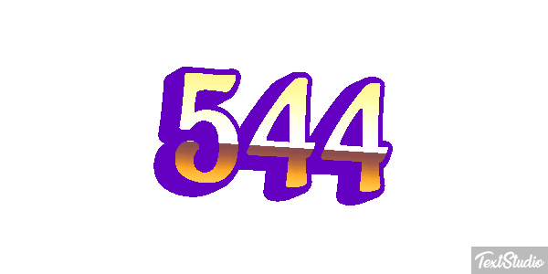 544 Metin efekti