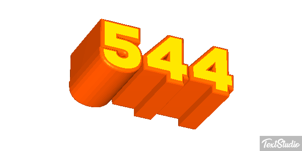 544 Metin efekti
