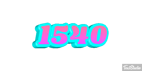 1540 Tekst effect