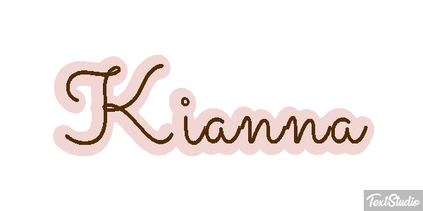 Kianna Text effect