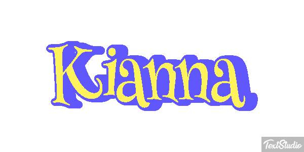 Kianna Text effect
