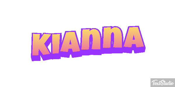 Kianna Text effect