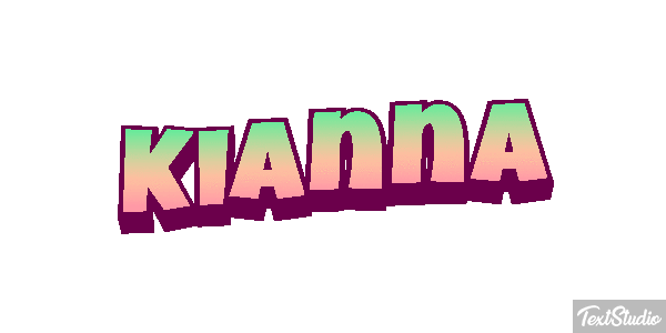 Kianna Text effect