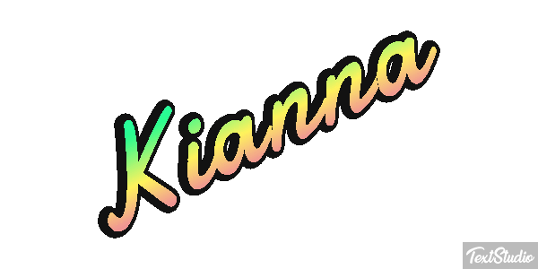 Kianna Text effect
