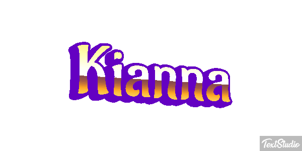 Kianna Text effect