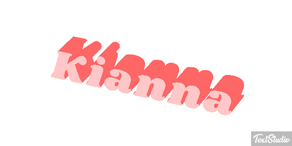 Kianna Text effect