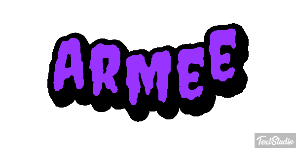 Armée Effetto testo
