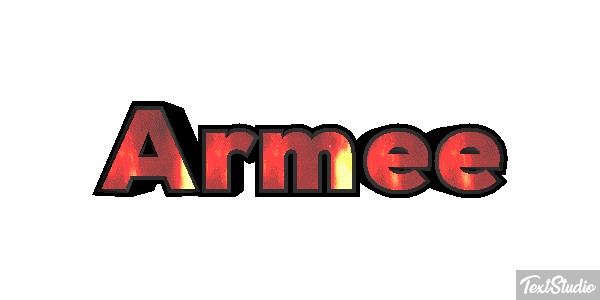 Armée Effetto testo