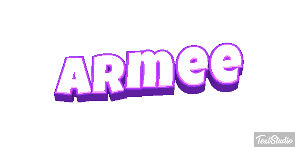 Armée Effetto testo