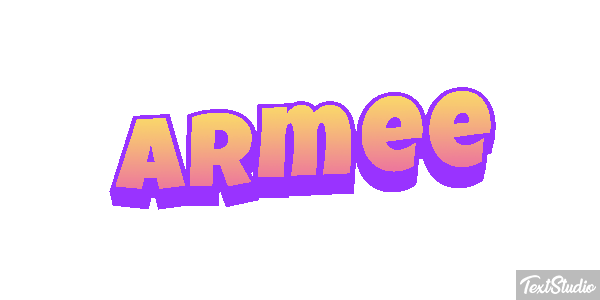 Armée Effetto testo