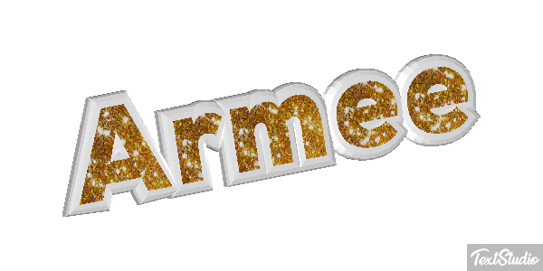 Armée Effetto testo