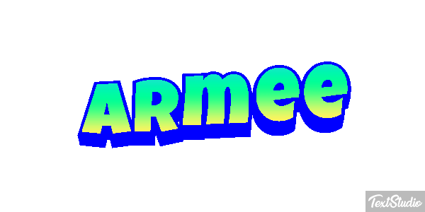 Armée Effetto testo