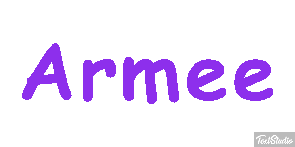 Armée Effetto testo
