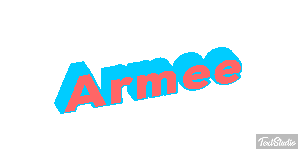 Armée Effetto testo