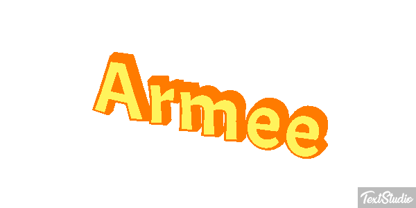 Armée Effetto testo