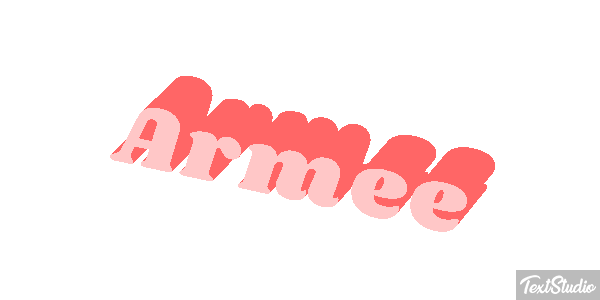 Armée Effetto testo