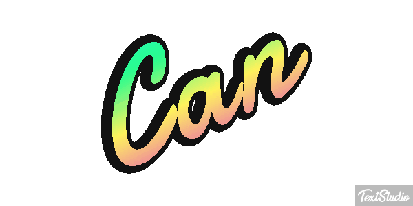 Can Text effect