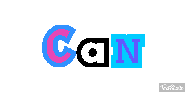 Can Text effect
