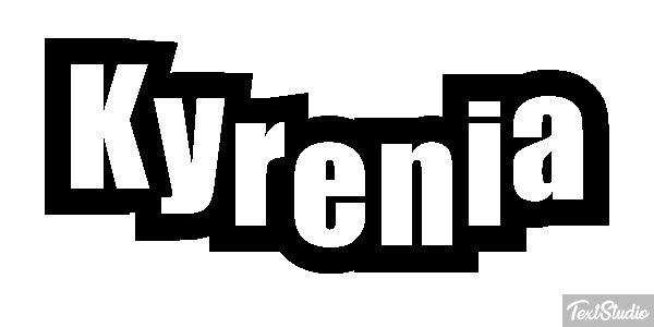 Kyrenia Effetto testo