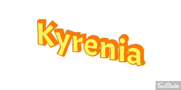 Kyrenia Effetto testo