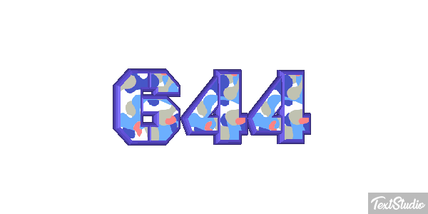 644 Efekt tekstowy