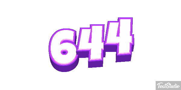 644 Efekt tekstowy