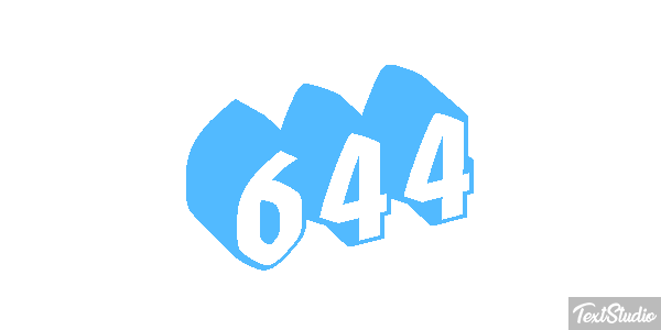 644 Efekt tekstowy