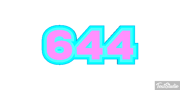 644 Efekt tekstowy