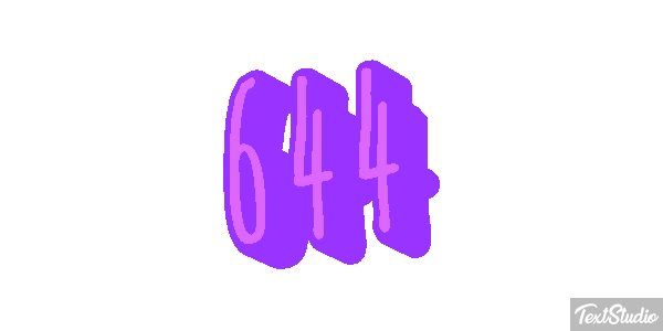 644 Efekt tekstowy