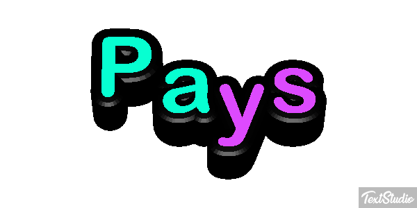 Pays Effet de texte