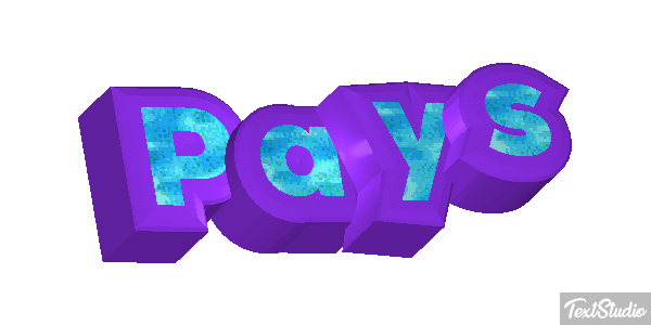 Pays Effet de texte