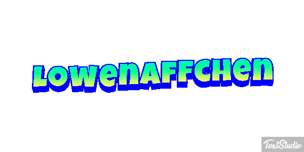 Löwenäffchen Texteffekt