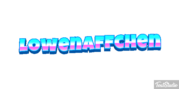 Löwenäffchen Texteffekt