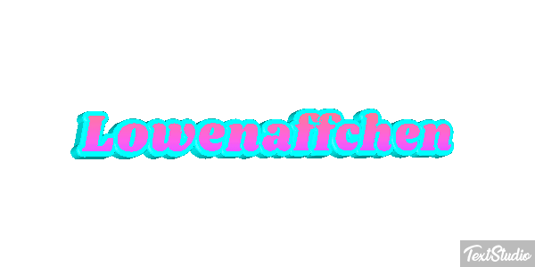 Löwenäffchen Texteffekt
