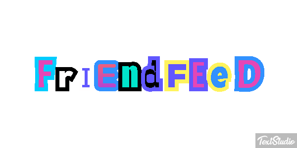 FriendFeed Metin efekti