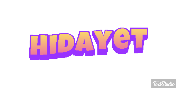 Hidayet Efekt tekstowy