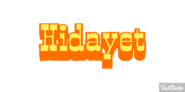 Hidayet Efekt tekstowy
