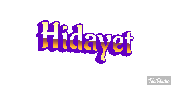 Hidayet Efekt tekstowy