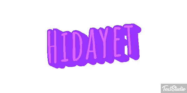 Hidayet Efekt tekstowy