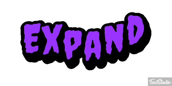 Expand Text effect