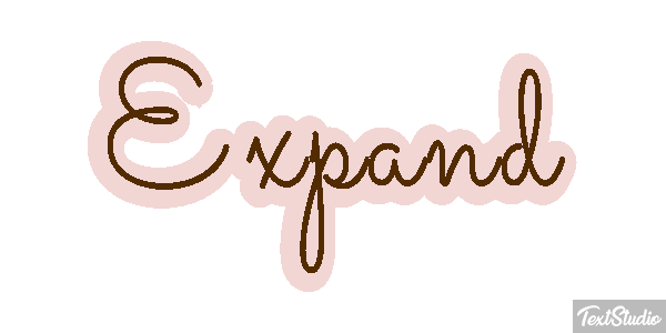 Expand Text effect